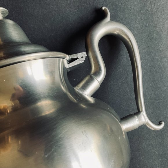 WOODBURY PEWTERERS Pewter Teapot Made for The Henry Ford Museum EUC - Picture 11 of 11